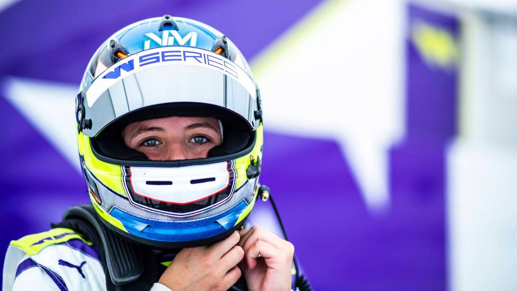 Nerea Martí se estrena en Silverstone con la W Series