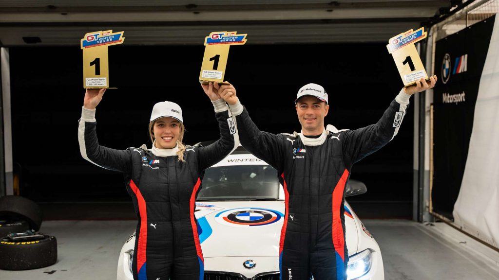 Doble podio para Nerea Martí en la segunda cita de la BMW M2 CS Racing Winter Cup