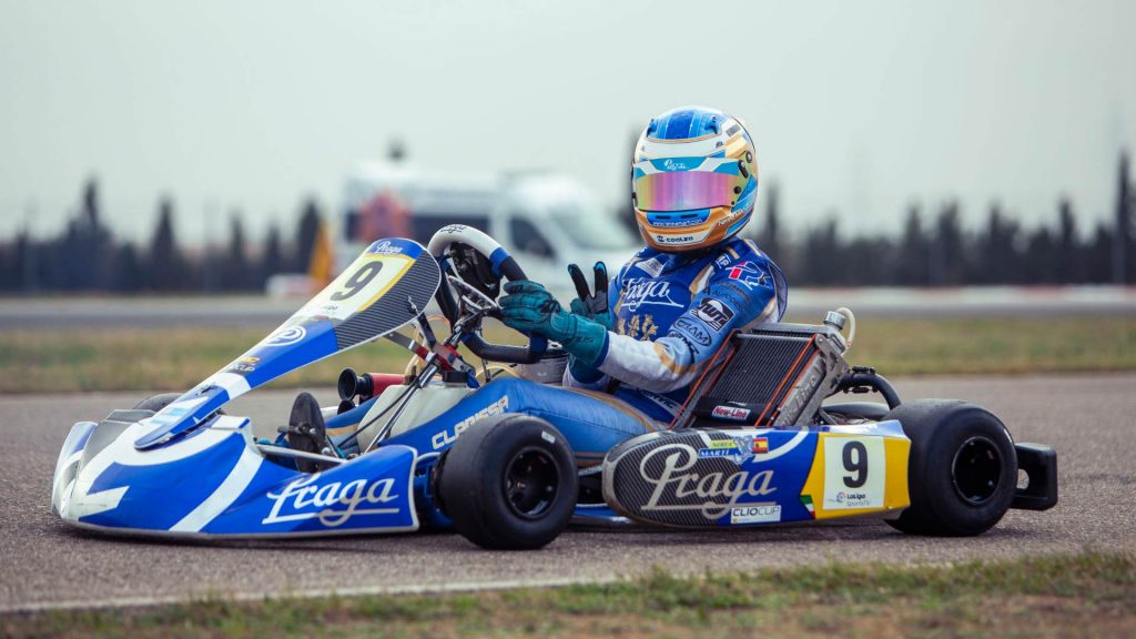 Nerea Martí disputa el Campeonato de España de Karting con Praga Racing