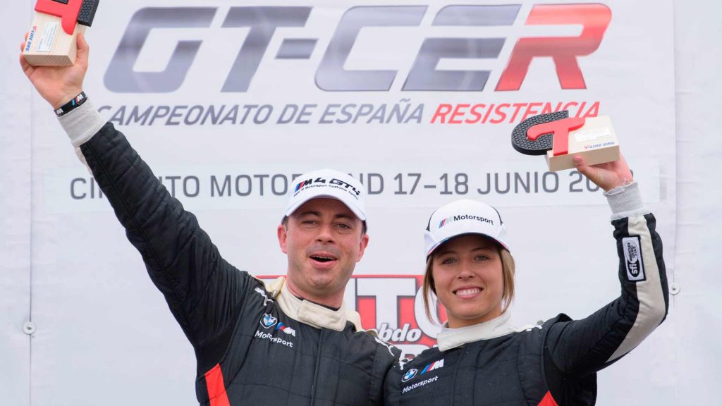 Victoria para Nerea Martí en el Campeonato de España de GT con BMW España Motorsport